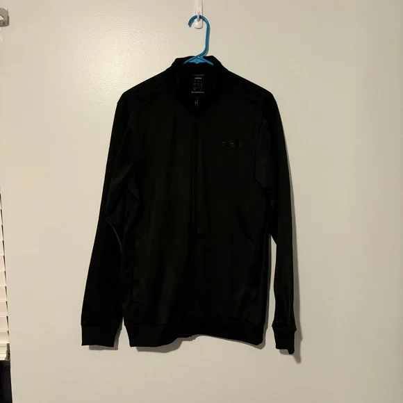 Adidas, Men’s ESSENTIALS WARM-UP 3-STRIPES TRACK JACKET. Size Medium - Picture 8 of 8